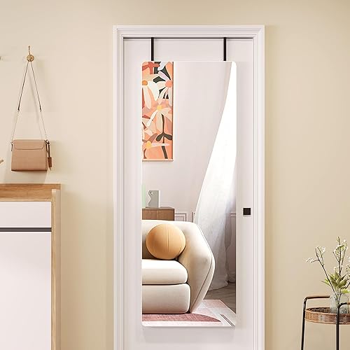 Miniatura 8 de Vlsrka Espejo LED de longitud completa con luces RGB y diamante de cristal aplastado espejo de pie independiente espejo iluminado de cuerpo completo