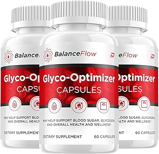 Balance Flow Capsules, BalanceFlow Advanced Supplement, All Natural Formula to Maintain Healthy Levels, Maximum Strength Formula, Glyco Optimizer Capsules Reviews (3 Pack - 180 Capsules)