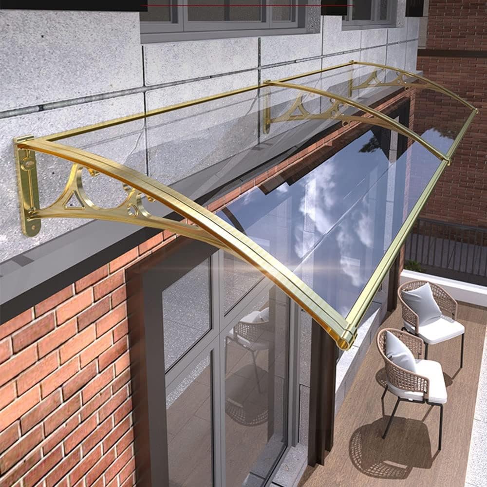 TOCTUS Window Awning Overhead Door Canopy, Patio Canopy
