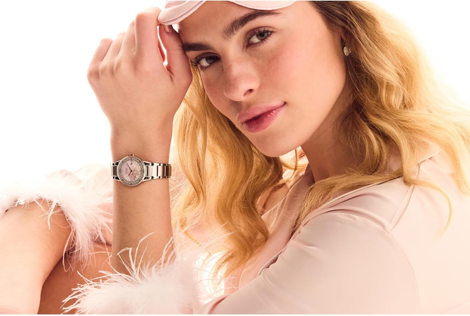 Citizen Women's Eco Drive Sleeping Beauty Aurora Enchanted Box Set, Stainless Steel Silver-Tone Bracelet Watch (GA1081-65N)