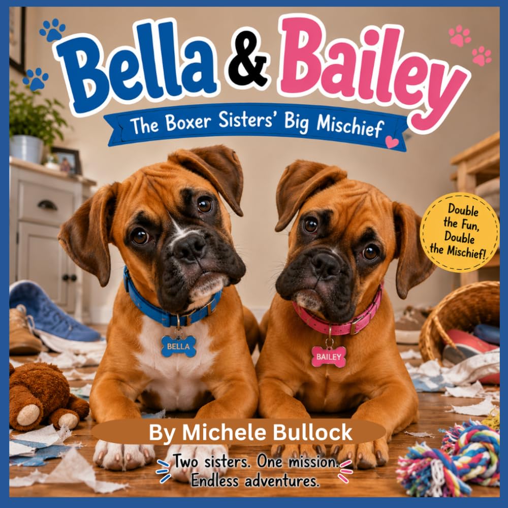 Bella and Bailey: The Boxer Sisters' Big Mischief: A Fun Children's Book About Two Dogs Who Have A Lot of Fun Adventures