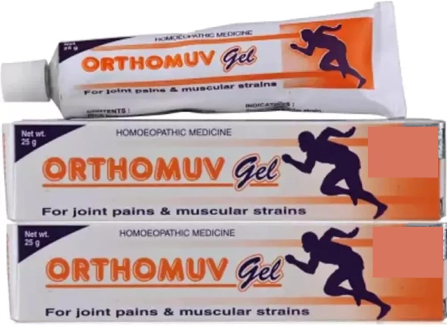 50Gram | 1.76Ounce Or'thomuv Gel - 25g Each, 2Pack