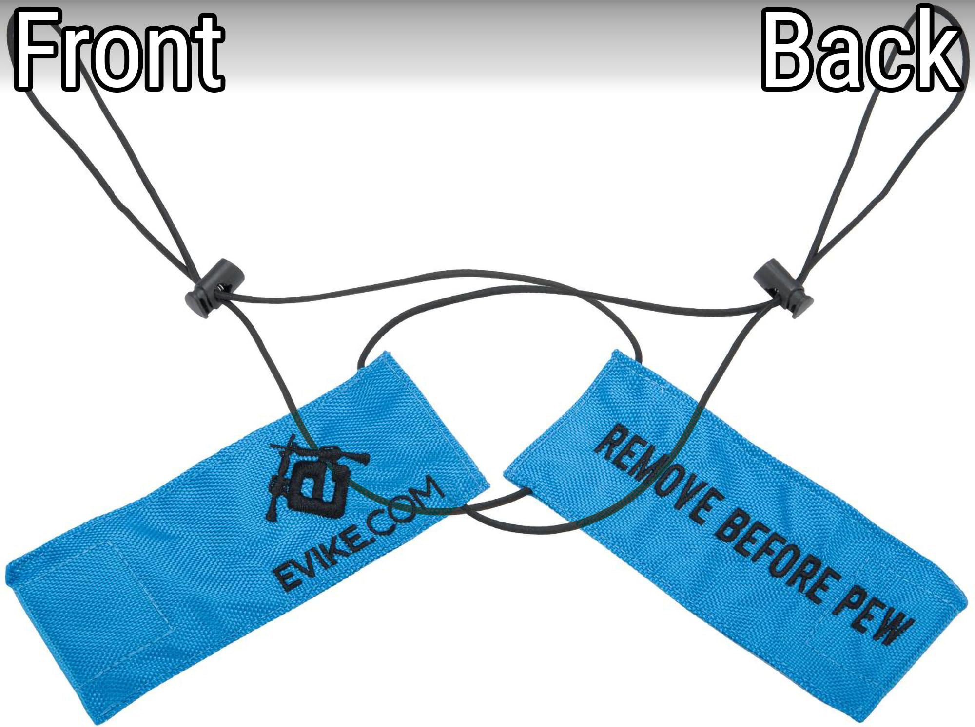 Evike Airsoft - Tactical Airsoft Cover w/Bungee Cord (Model: Large/RBP/Blue)