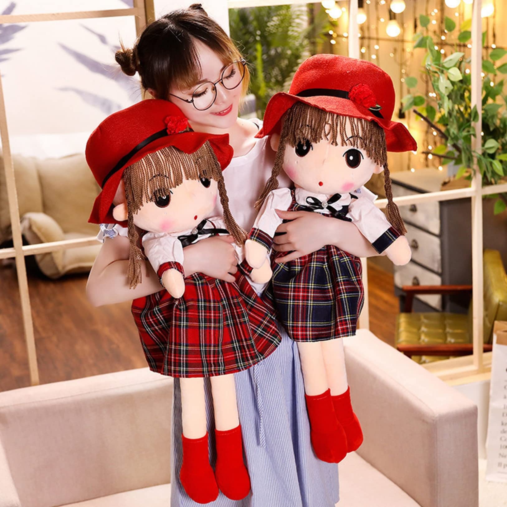 Amazon.co.jp: ぬいぐるみ かわいい 人形 ドール 女の子 ガールズ