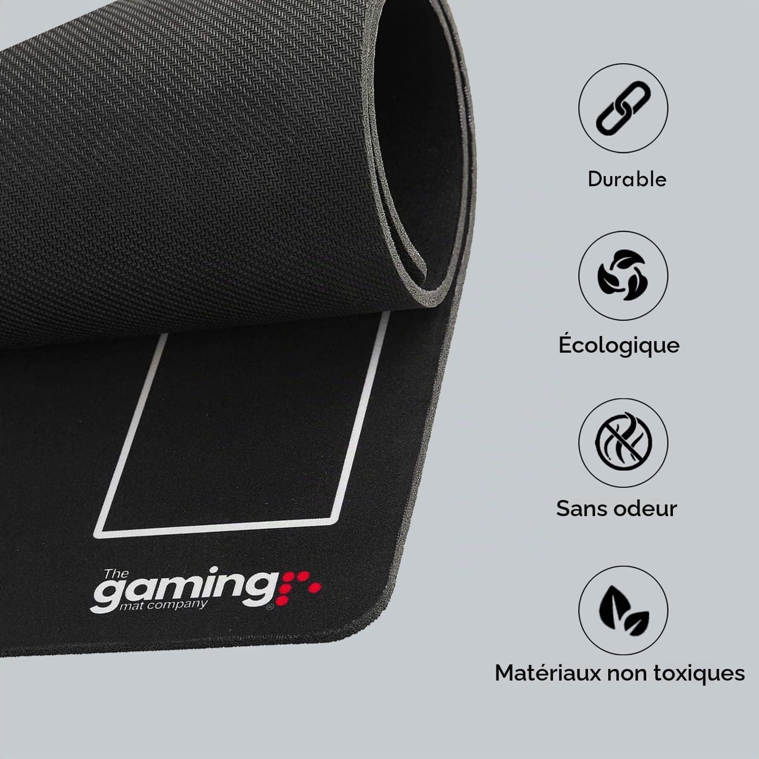 Tapis de Jeu GMC Magic The Gathering avec Zone d'exil - Tapis de Jeu Compatible 2 Joueurs TCG - Tapis de Jeu de Cartes à Collectionner pour Joueurs débutants et avancés - en Caoutchouc Durable