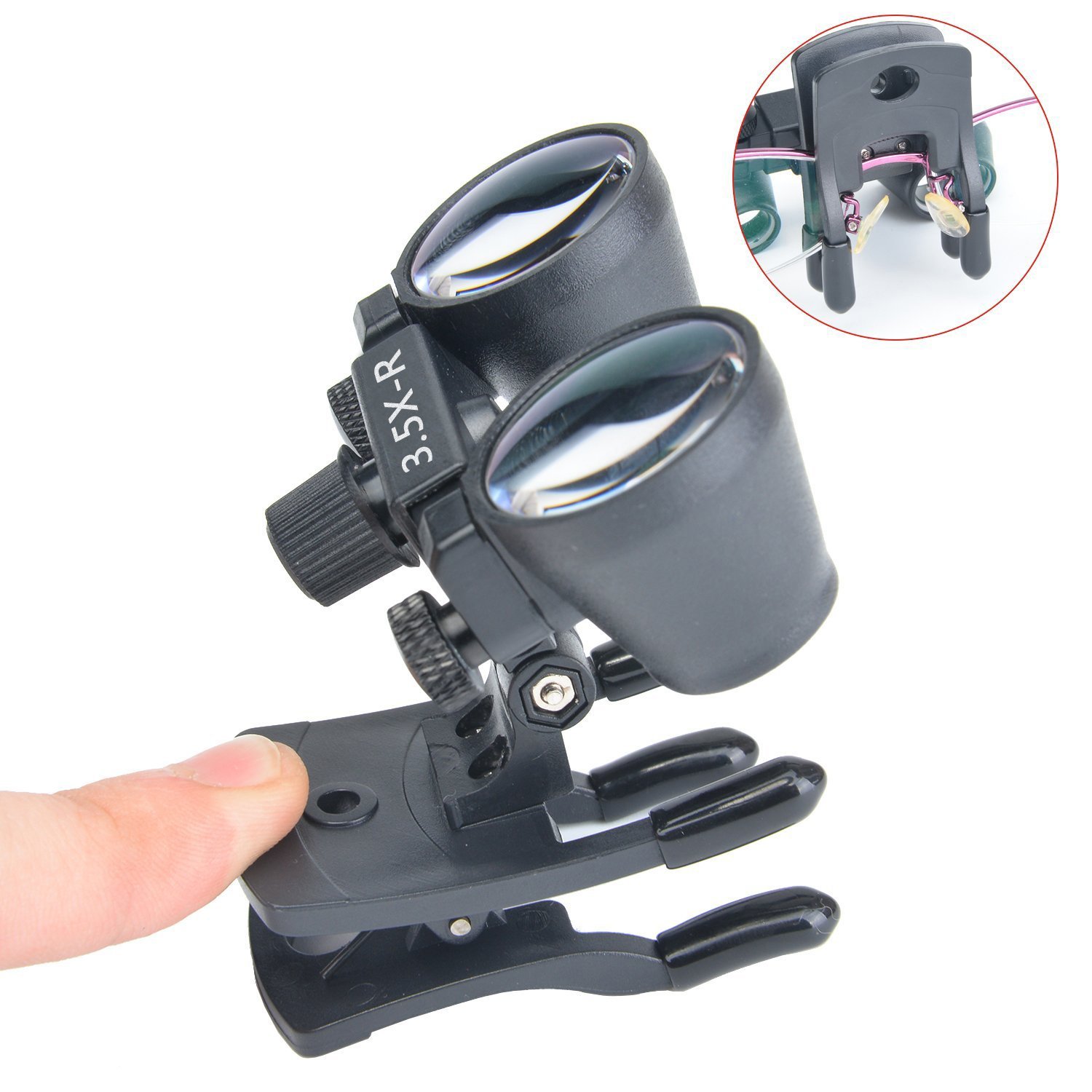 Lupas binoculares quirúrgicas 2.5X/3.5X DY-109 DY-110 ajustable interpupilar