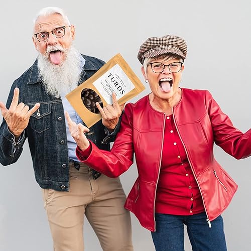 Miniatura 2 de Kepperton Turds - Almendras de chocolate  Regalo de caramelo gourmet para adolescentes y adultos  Regalos de comida de lujo para hombres y mujeres,