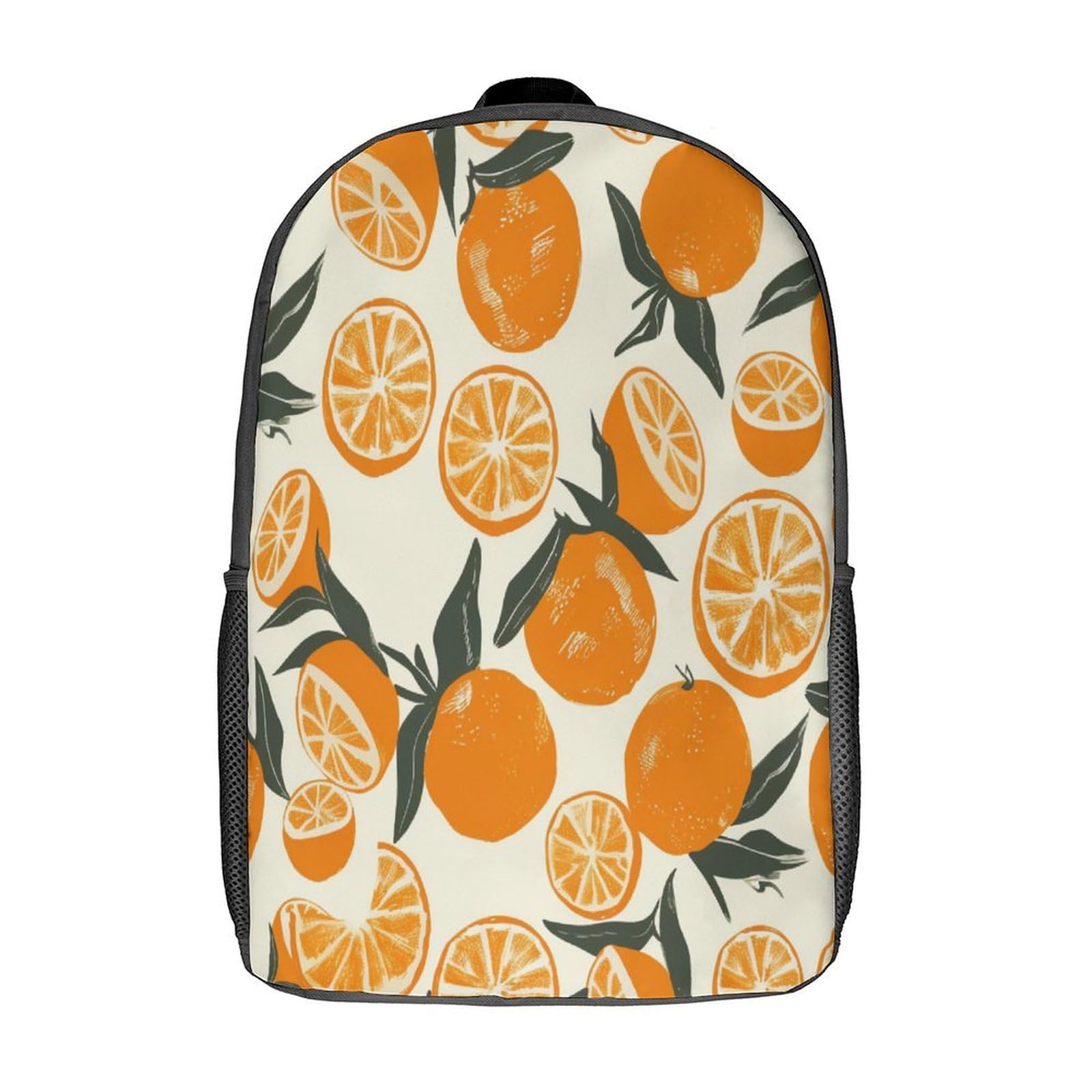 XIAOCHENG Lemons And Oranges Mochila Infantil, Mochila 3D Mochila Guardería Pequeña Para Niñas Mochila Para Preescolar Con Correa Para El Pecho 17inch