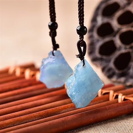 1PC Fashion Aquamarine Pendant Natural 