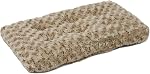 MidWest Homes for Pets Ombré Swirl Plush Pet Bed, 44cm x 29cm x 4.5cm Pet Bed for Toy Dog and Cat Breeds, Mocha, Model 40618-SGB