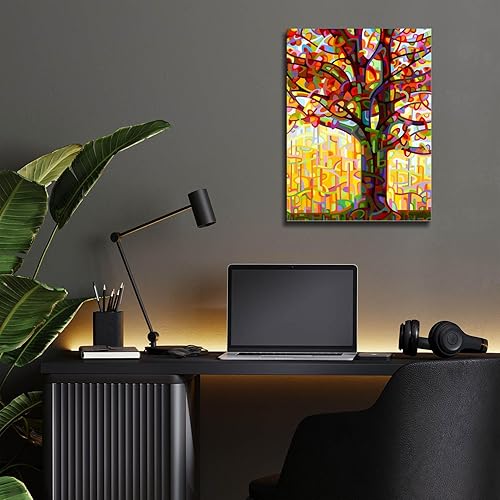 Miniatura 7 de Epic Art 'Emperor' de Mandy Budan, arte de pared de vidrio acrílico, 12"x16"