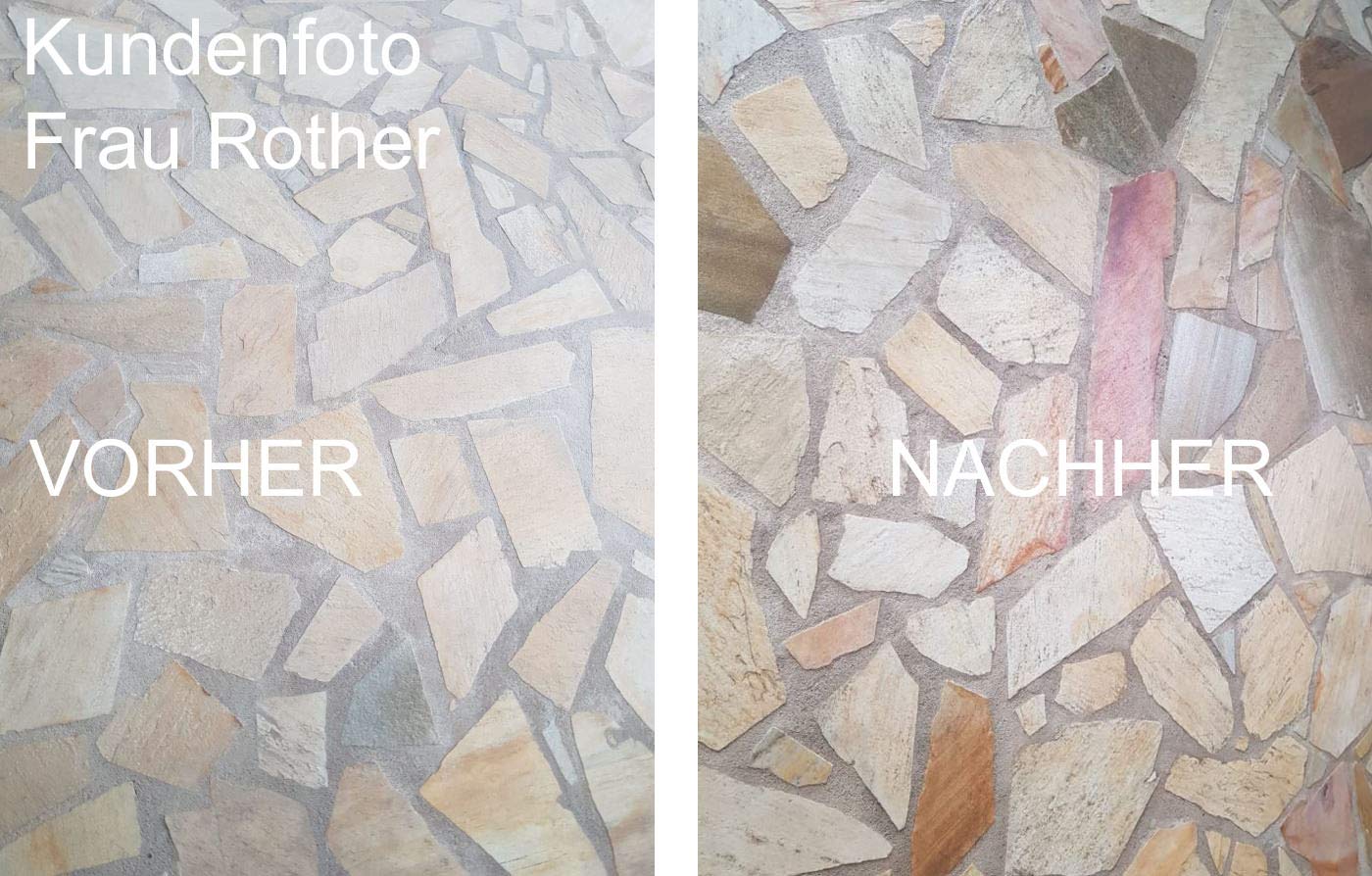 5 Litros cleanprince Sellador de Piedra para Losas Del Patio y Naturales Sello Mármol Granito la Proteger Arenisca Arte Caliza Terrazo Pizarra Hormigón Bloques
