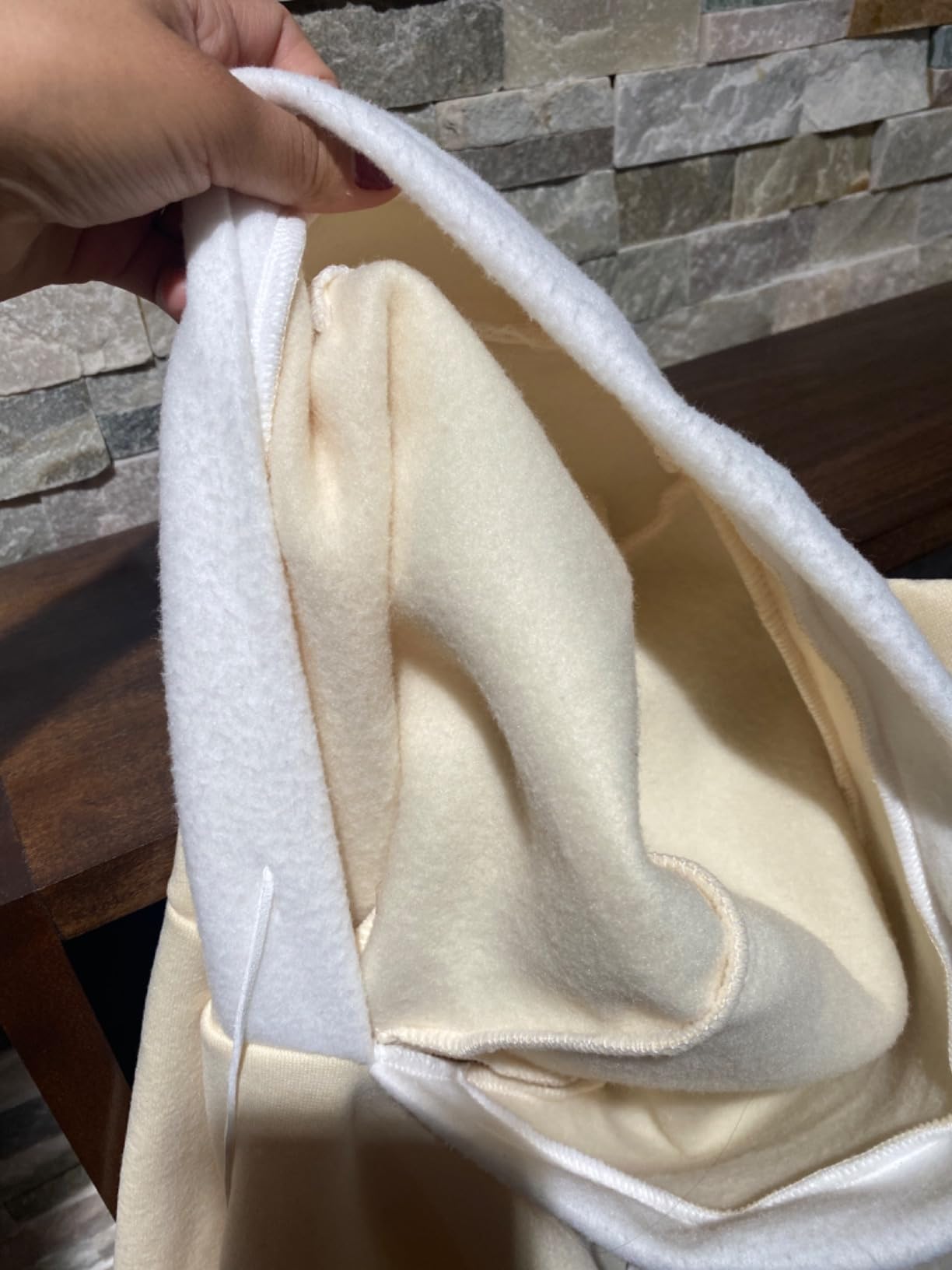 Poncho/Cape Yue Ran Marine à Capuche, Motif Lapin BOHO - Taille Unique, Coton Doux