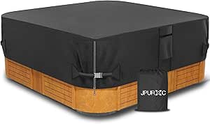 Gasadar Hottub-hoes, spa-afdekking, waterdichte spa-hoezen voor hot tub