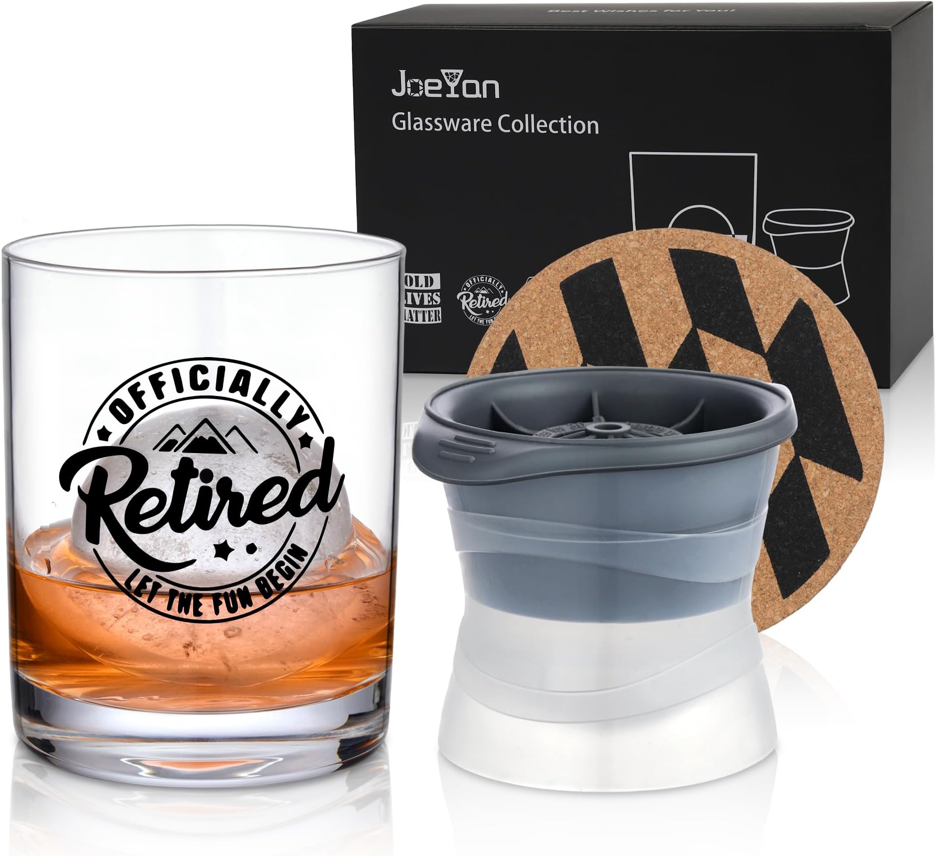 LIGHTEN LIFE 2024 Retirement Gifts for Men 360ml,The Legend Has Retired