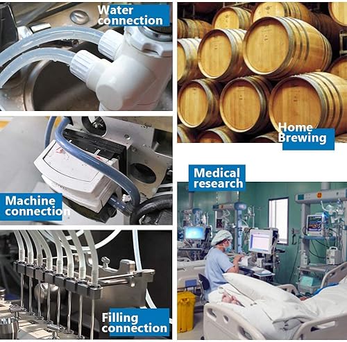 Miniatura 37 de Feelers Tubo de silicona de alta resistencia de 0.315 in de diámetro interior x 0.433 in de diámetro exterior grueso de grado alimenticio de alta