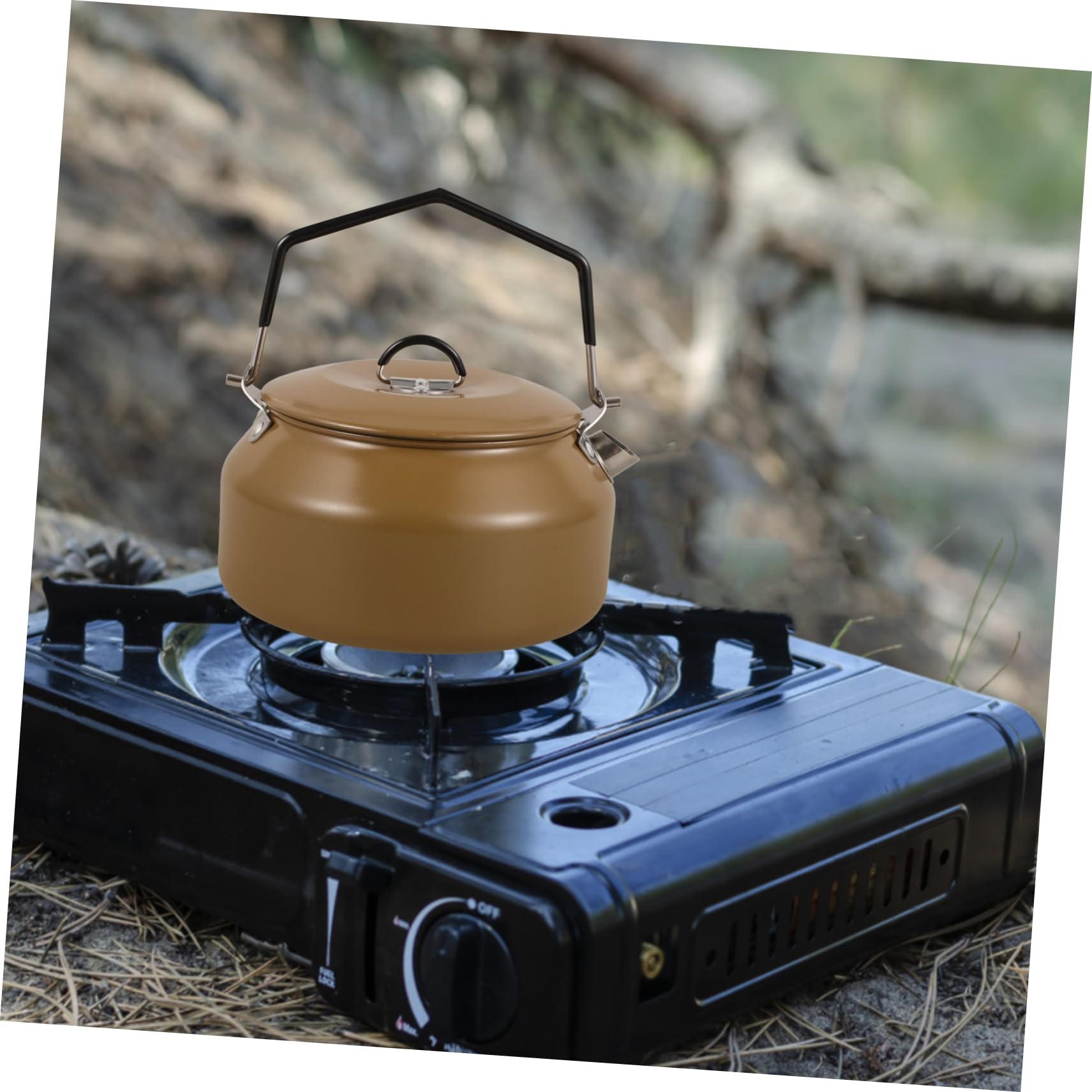 Anneome Tetera De Camping Profesional Hervidor De Agua Inoxidable Accesorios Para Exteriores