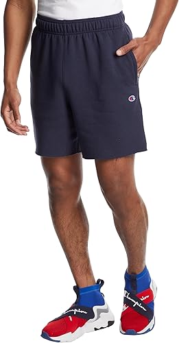 Champion Short Powerblend pour homme 17,8 cm, Bleu marine-549314, Taille M