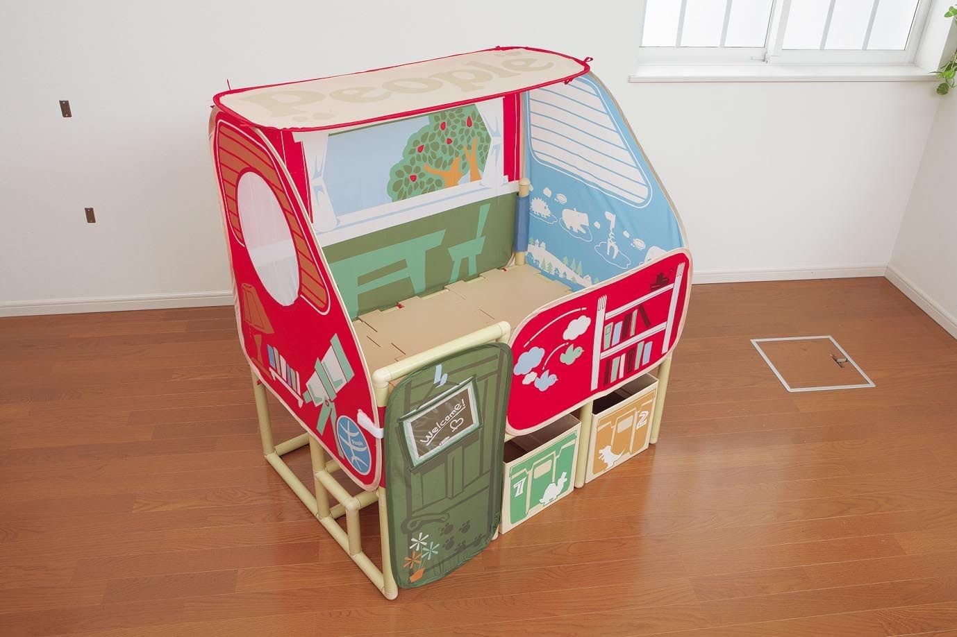 Amazon Co Jp 2歳の子供部屋 2階建て リビングに作れる