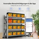 ECO-WORTHY Bluetooth Batterie Lithium 12V 100AH avec Protection de BMS et de Basse Température, LiFePO4 Batterie avec 4000 à 15000 Cycles pour Camping Car, Caravane, Bateau, Panneau Solaire - 2