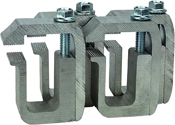 G-1 Clamp for Mounting Truck Cap/Camper Shell set of 4 Made with structural aluminum to ensure quality and strength. For Mounting Caps, Camper Shells, Toppers to Pickup.