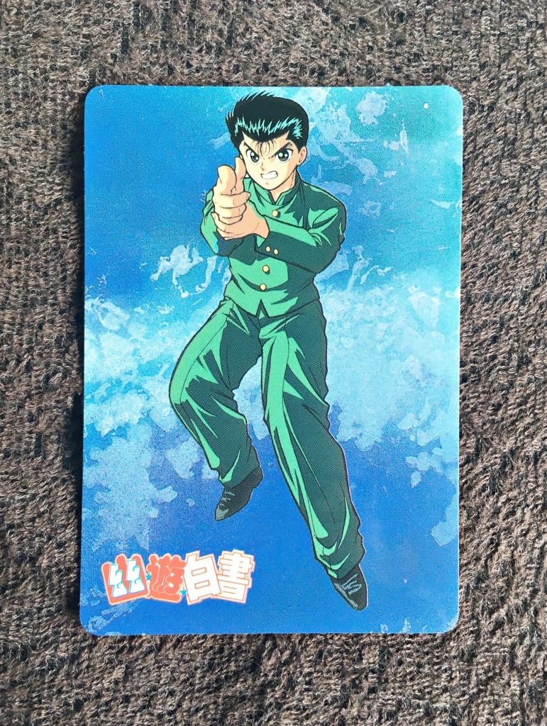Amazon.co.jp: 幽遊白書 カード 幽助桑原幻海の3枚セット 当時物 30年