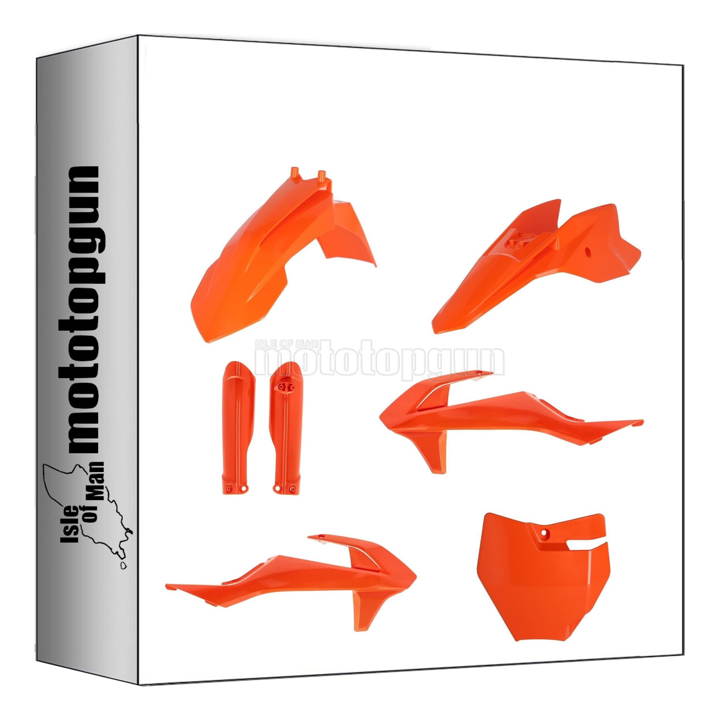 Kit cache carenage orange Acerbis pour moto KTM SX-E 5 - 3