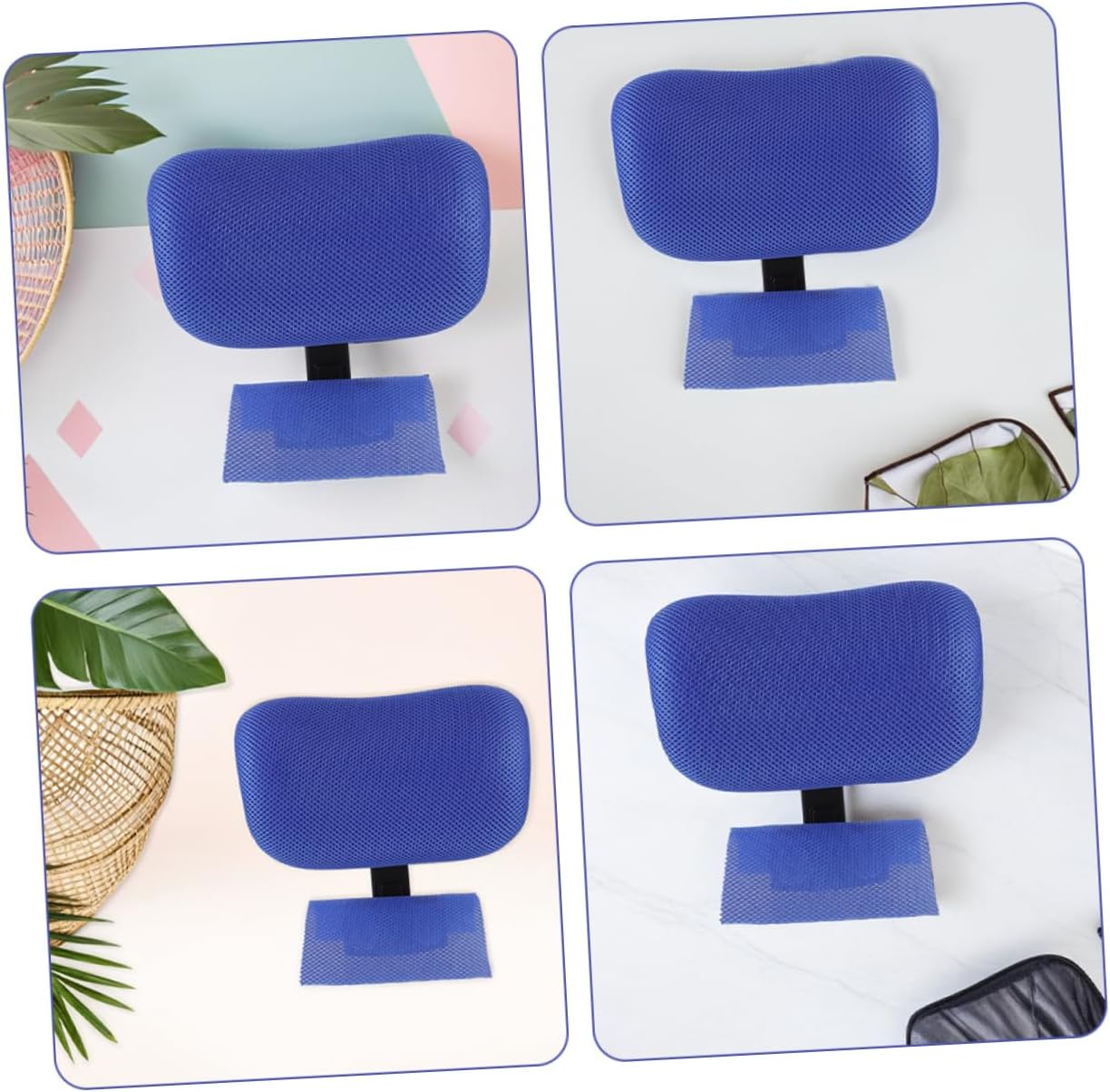 Cabilock Adjustable Height Angle Seat Back Raiser for Office Chair Headrest Pillow Neck Protection