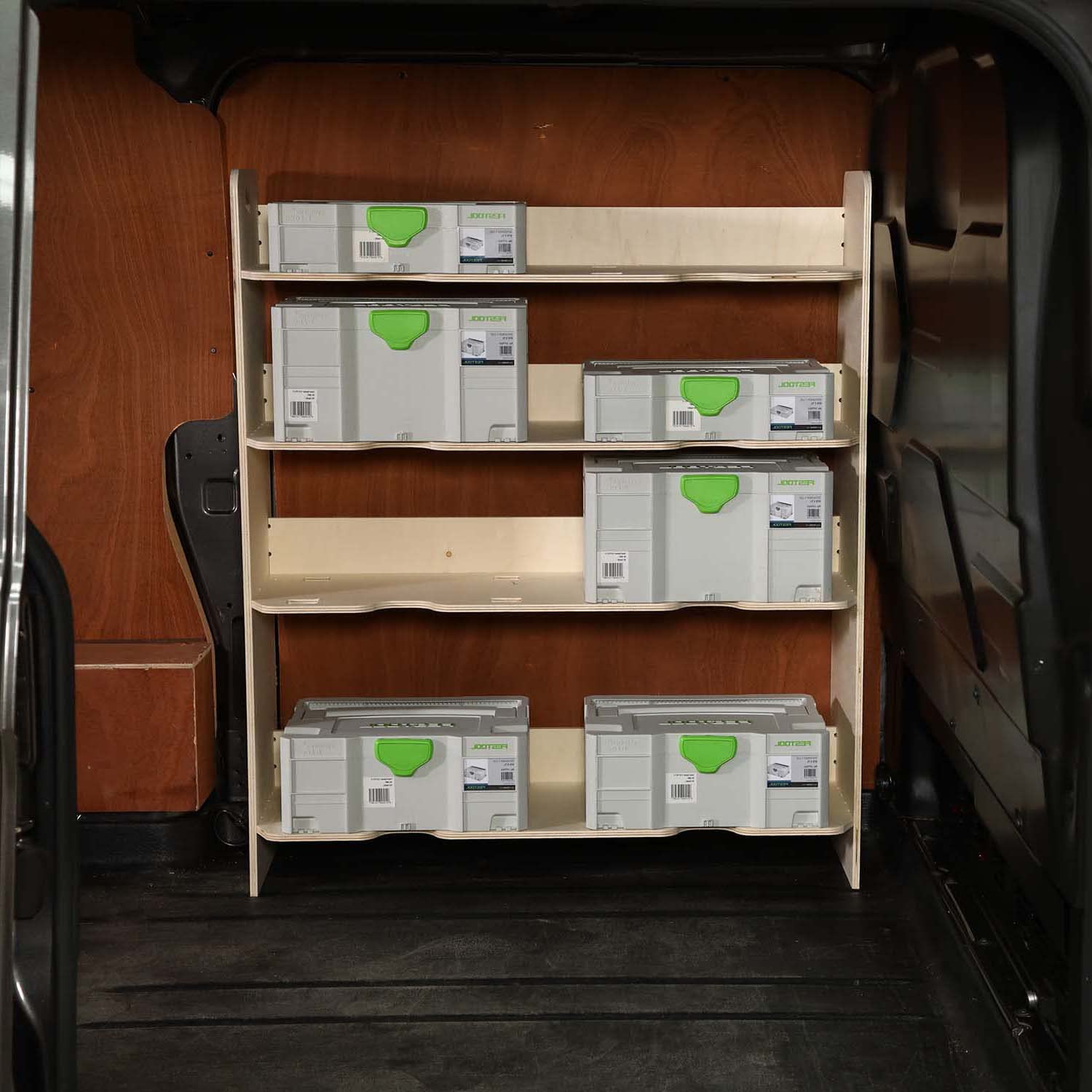 VANIFY - Scaffali per Furgone Ford Transit Custom L1 2012+ Estantería para caja de herramientas