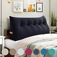 Vista 46 de Almohada de cuña acolchada de 14 libras para cabecero posicionador corporal soporte para la espalda almohada triangular para cabecero para dormir