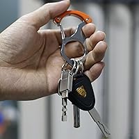 Vista 3 de 32GB Mini Dual USB A 3.1 y C Flash Key Drive OTG para PC/MacBook/Laptop/Tablet/Smartphone, Metal Silver U-Key