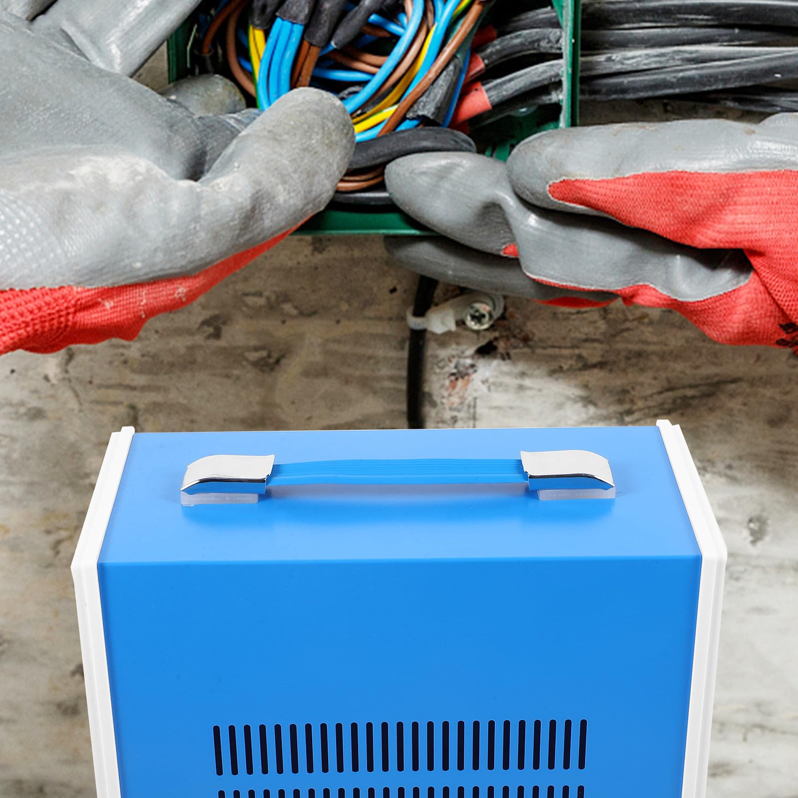 Caja Metálica para Electrónica DIY Disco Fijo para Montaje Rápido en Paredes y Techos, Caja de Conexiones para Proyectos Eléctricos en Interiores