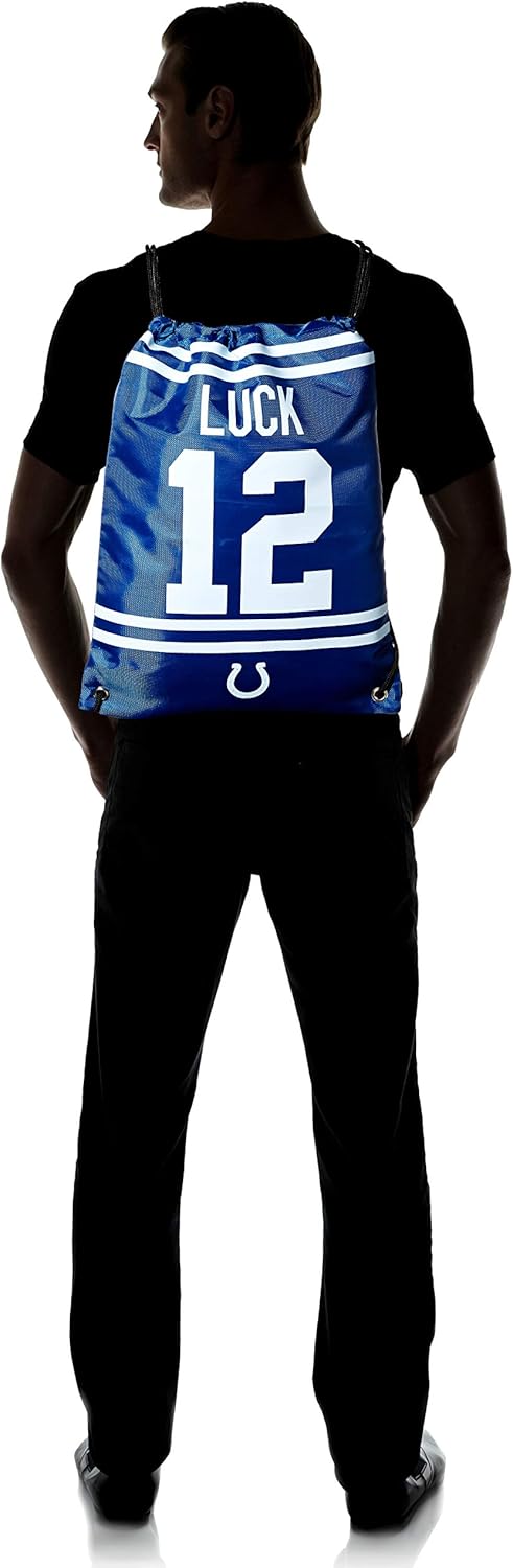 Indianapolis Colts Luck A. #12 Player Drawstring Backpack : Sports & Outdoors