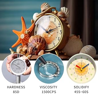 UV Resin Kit with Light - 50g UV Glue & Resin Glue for Jewelry Repair, Plastic Welding,Windshield Repair - Fast Curing in Seconds, Portable Design for Crafts, Glass, DIY Decor