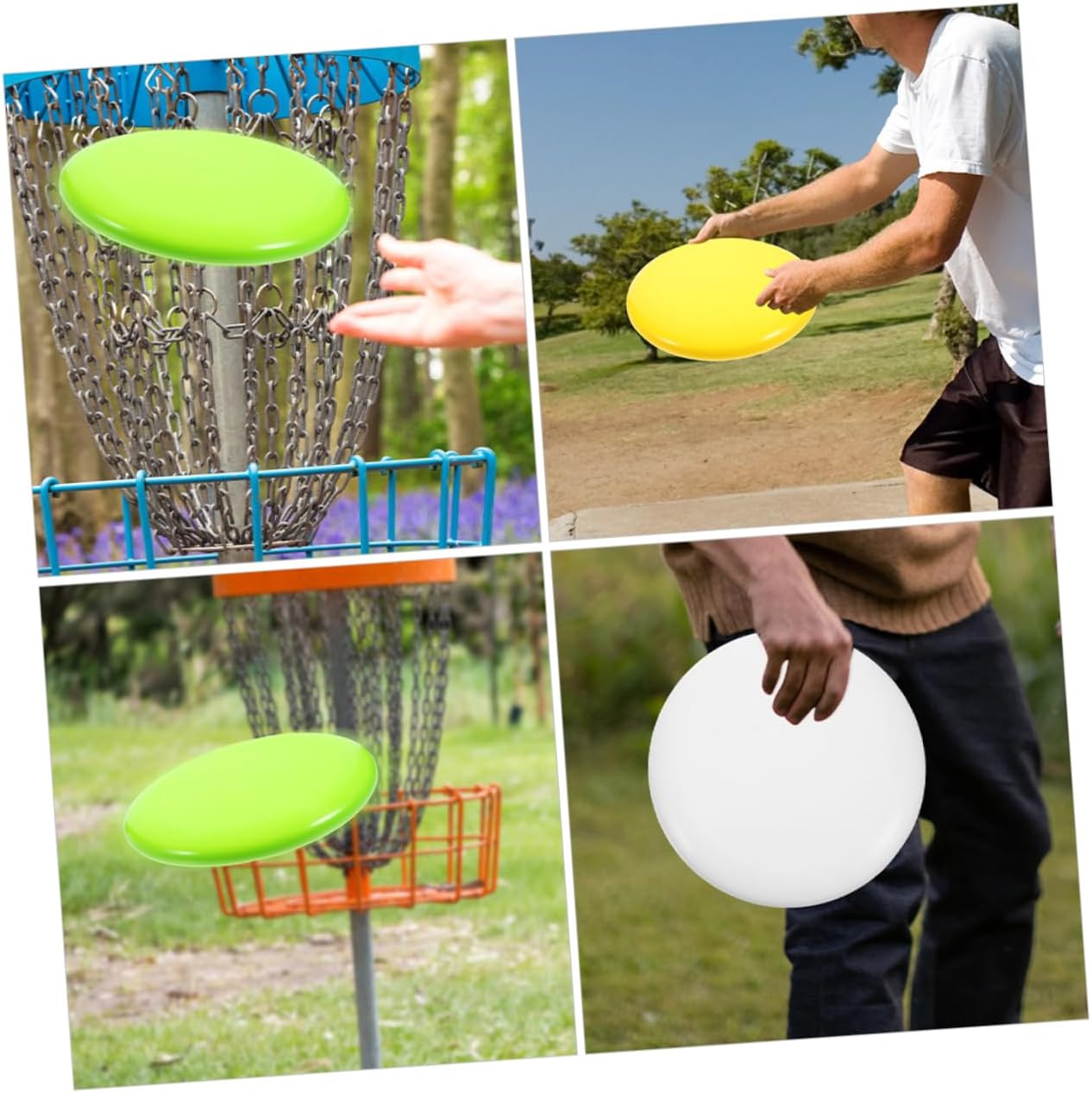balacoo 6pcs Softball Pitching Discs Enhanced Training Tool for Accuracy Pe Material for Outdoor Practice
