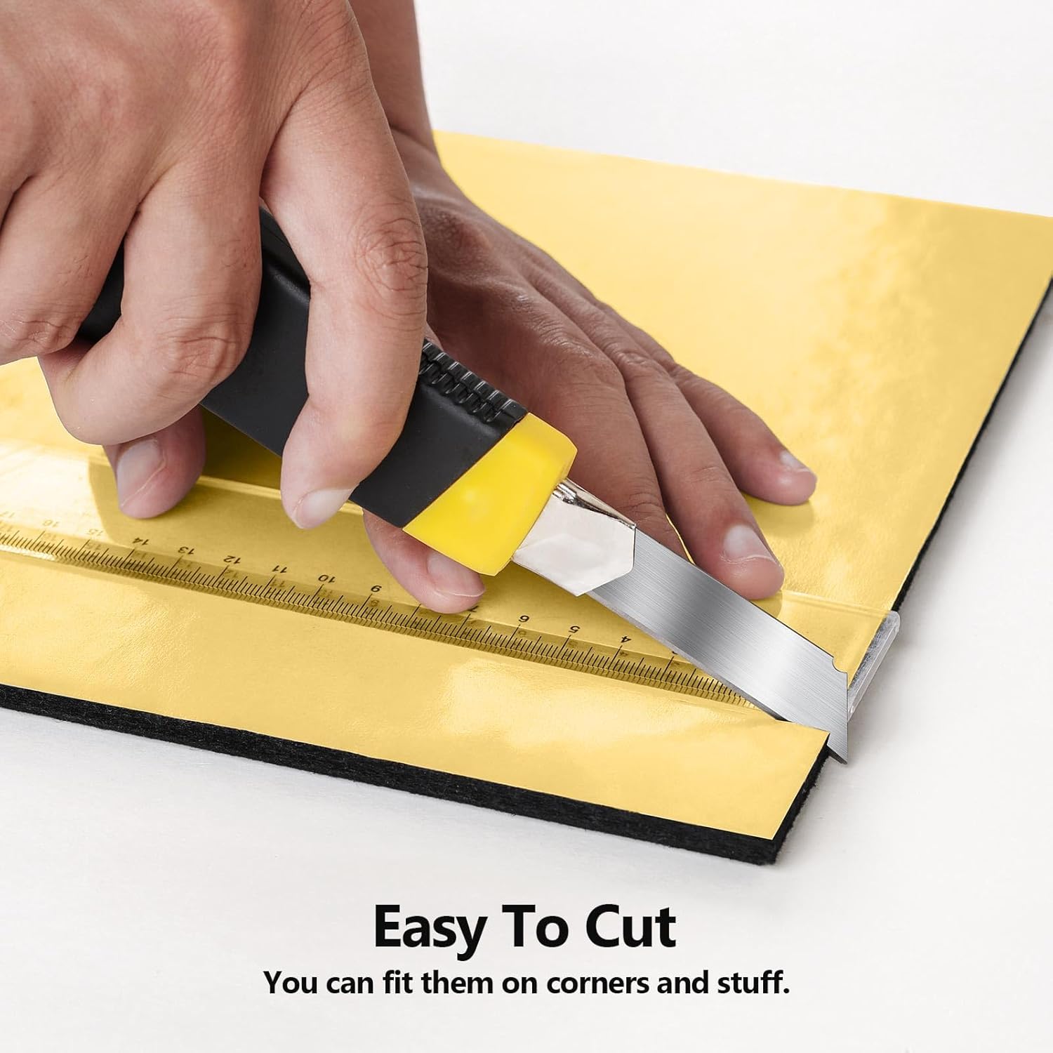 36 Pack Black Acoustic Panels 12"X12"X 0.4"Soundproof Wall Panels Wall Decoration Sound Absorbing Panel High-Density Sound Deadening Panels Acoustic Treatment Panel For Home Studio