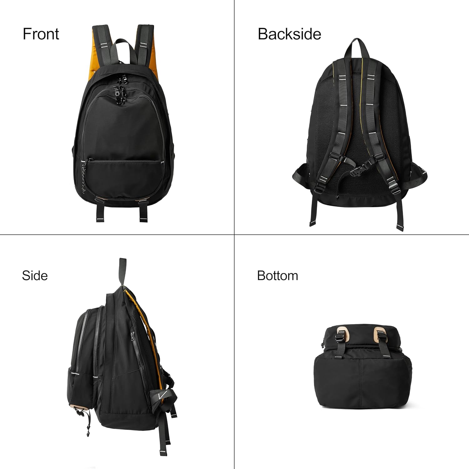 DORIS&amp;JACKY ユニ キャンパス バックパック 大容量 旅行 カジュアル デイパック レディース メンズ