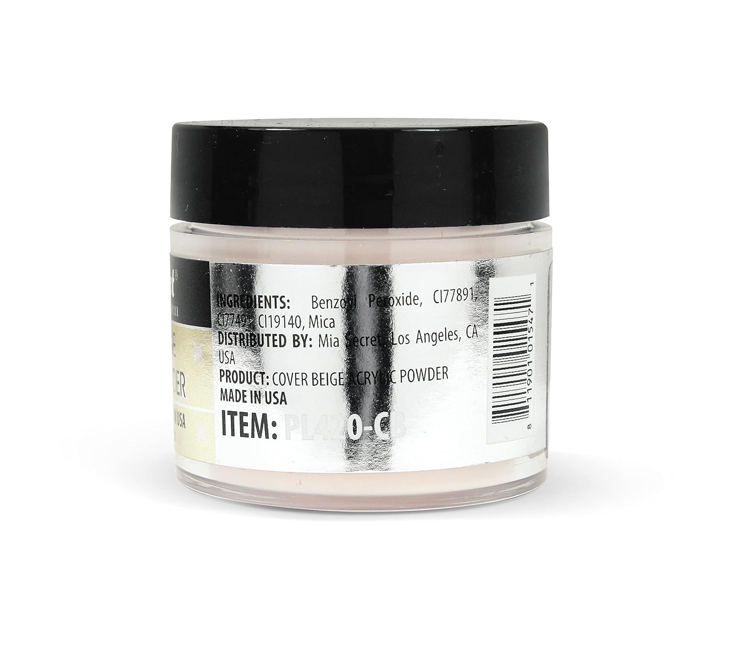 MIA SECRET Nails 1 Ounce COVER BEIGE-1 piece