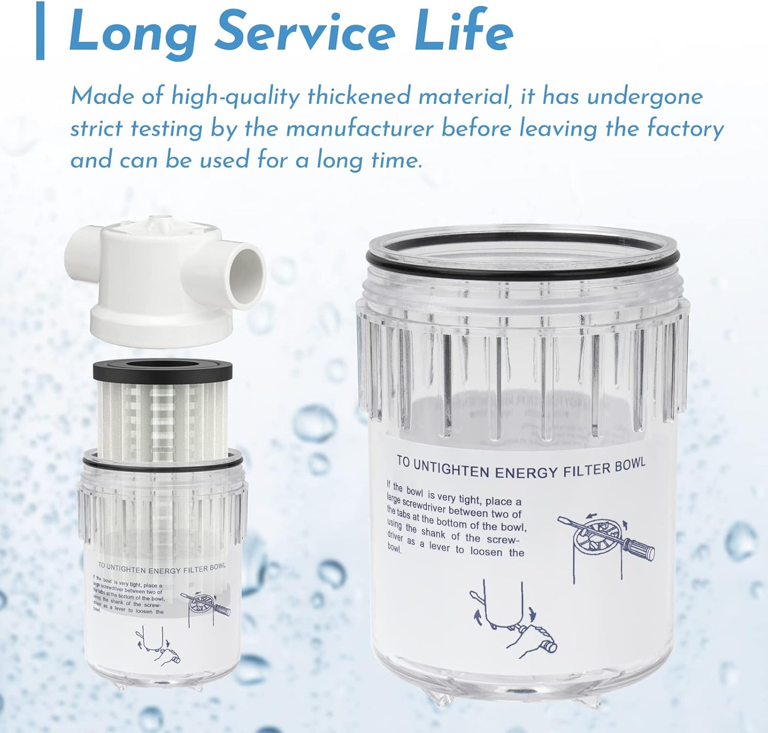 ANTOBLE R0373500 Energy Filter Bowl with O-Ring Replacement Kit for Zodiac Baracuda Jandy Ray-Vac Pool and Spa Cleaner