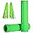 YOROZUCERY Bike Handlebar Grips with Tassel Streamers, Non-Slip Soft Rubber for Kids and Girls Boys, MTB BMX Scooter Cruiser Bicycle Replacement Parts (Green with Tassel)