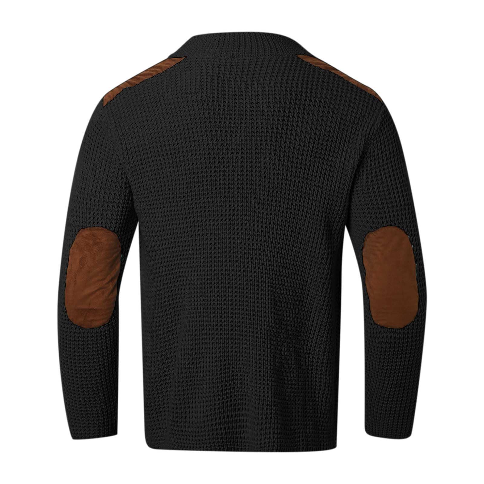 Cardigan Hombre Invierno, Chaqueta De Punto Elegante Hombre Manga Larga Cárdigan De Punto Trenzado Casual Cuello De Chal Abotonado con Bolsillos Chaqueta De Entretiempo De Punto