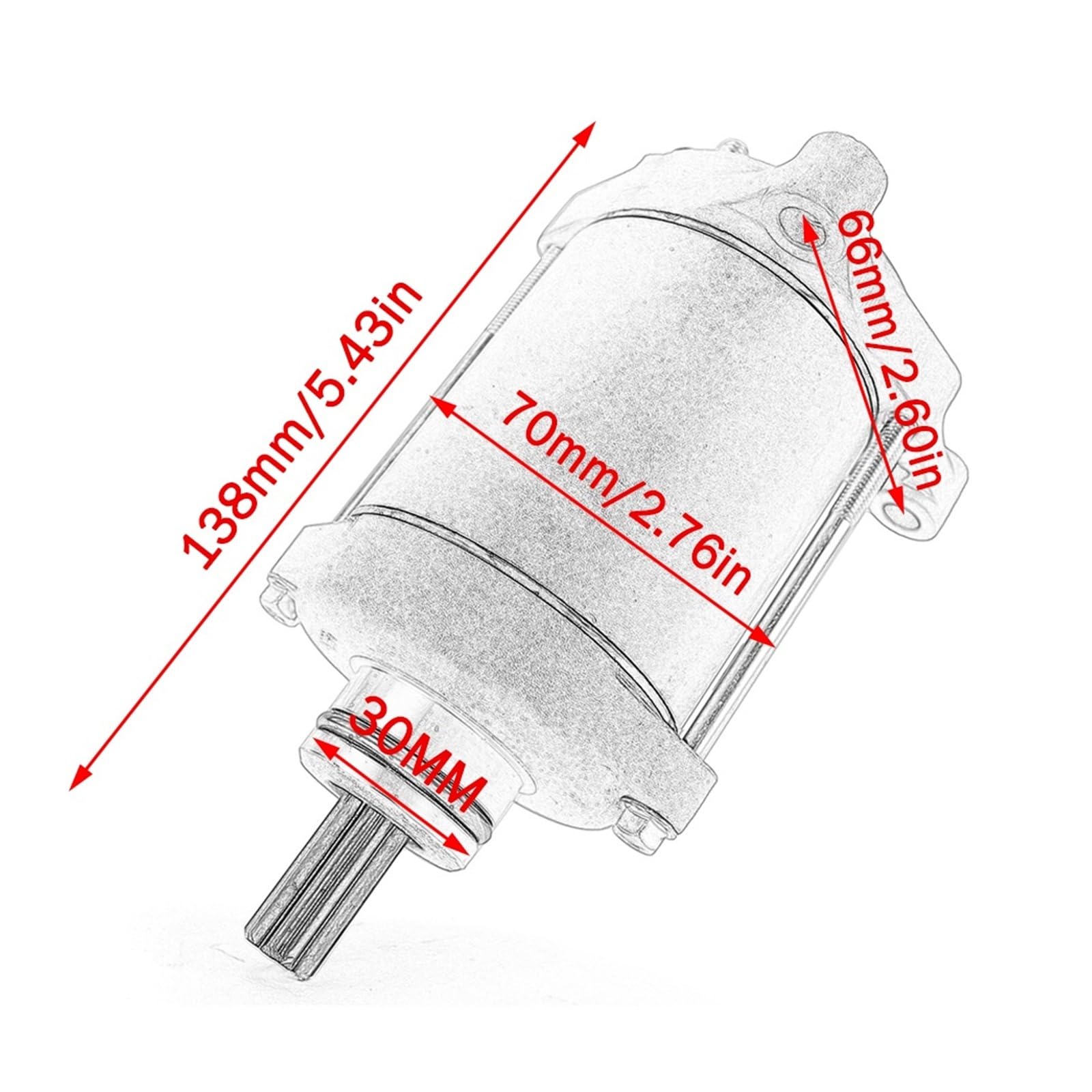 Amazon.co.jp: 電気エンジンスターターモーター 21163-076 カワサキ