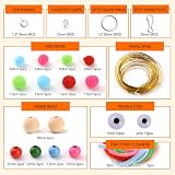 295 PCS Scoobies Strings Kit, Scoubidou Strings, Plastic Lacing Cord Gimp String Lanyard String Bracelets String Boondoggle Weaving Kit for Jewelry Making, Keychain Crafts, Lanyards and Bracelet - 3