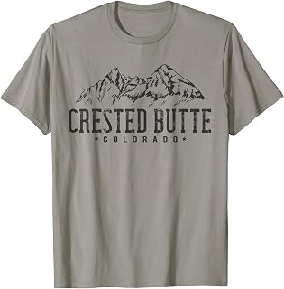 Crested Butte Mountain Colorado T-Shirt