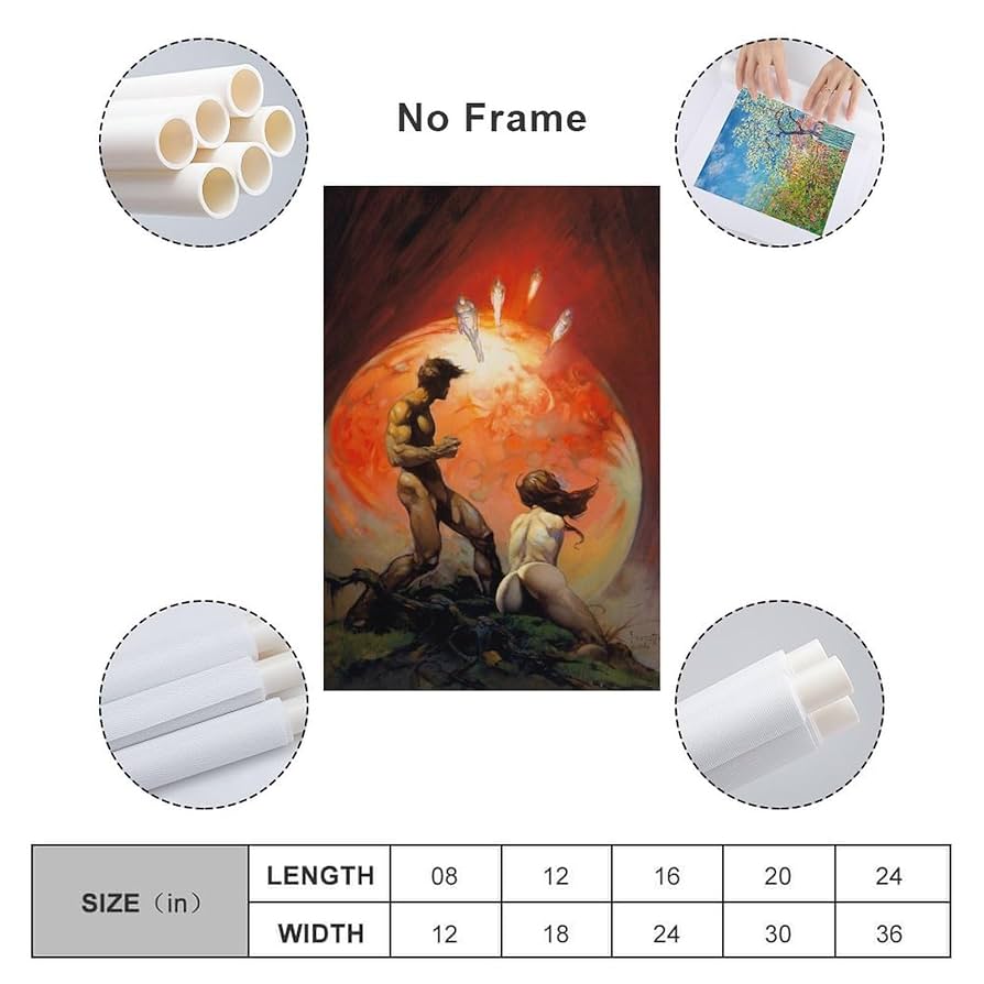 Amazon.co.jp: フランク・フラゼッタ Frank Frazetta Invaders