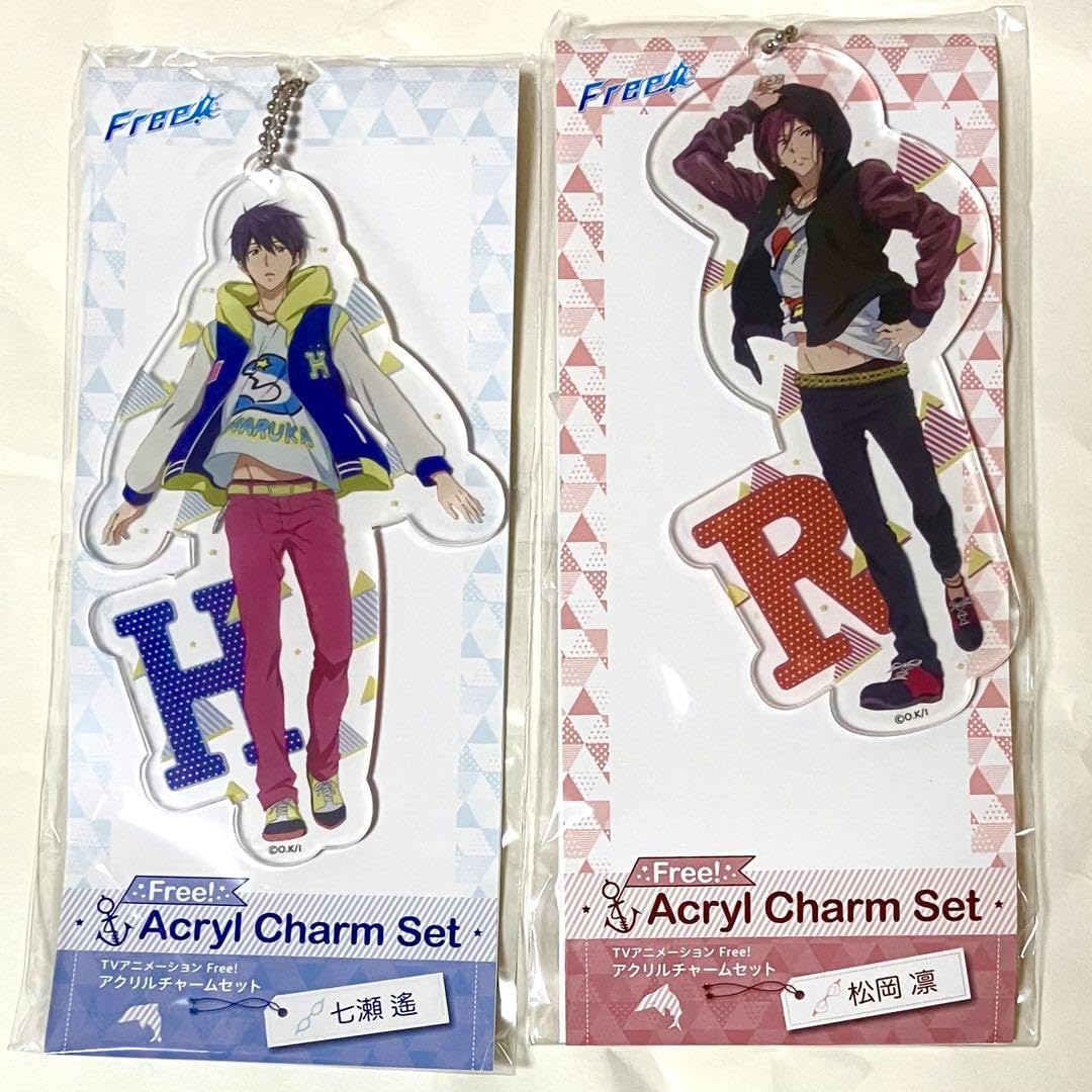Free! ハイ☆スピード! 七瀬遙 キーホルダー アクリルチャーム ED
