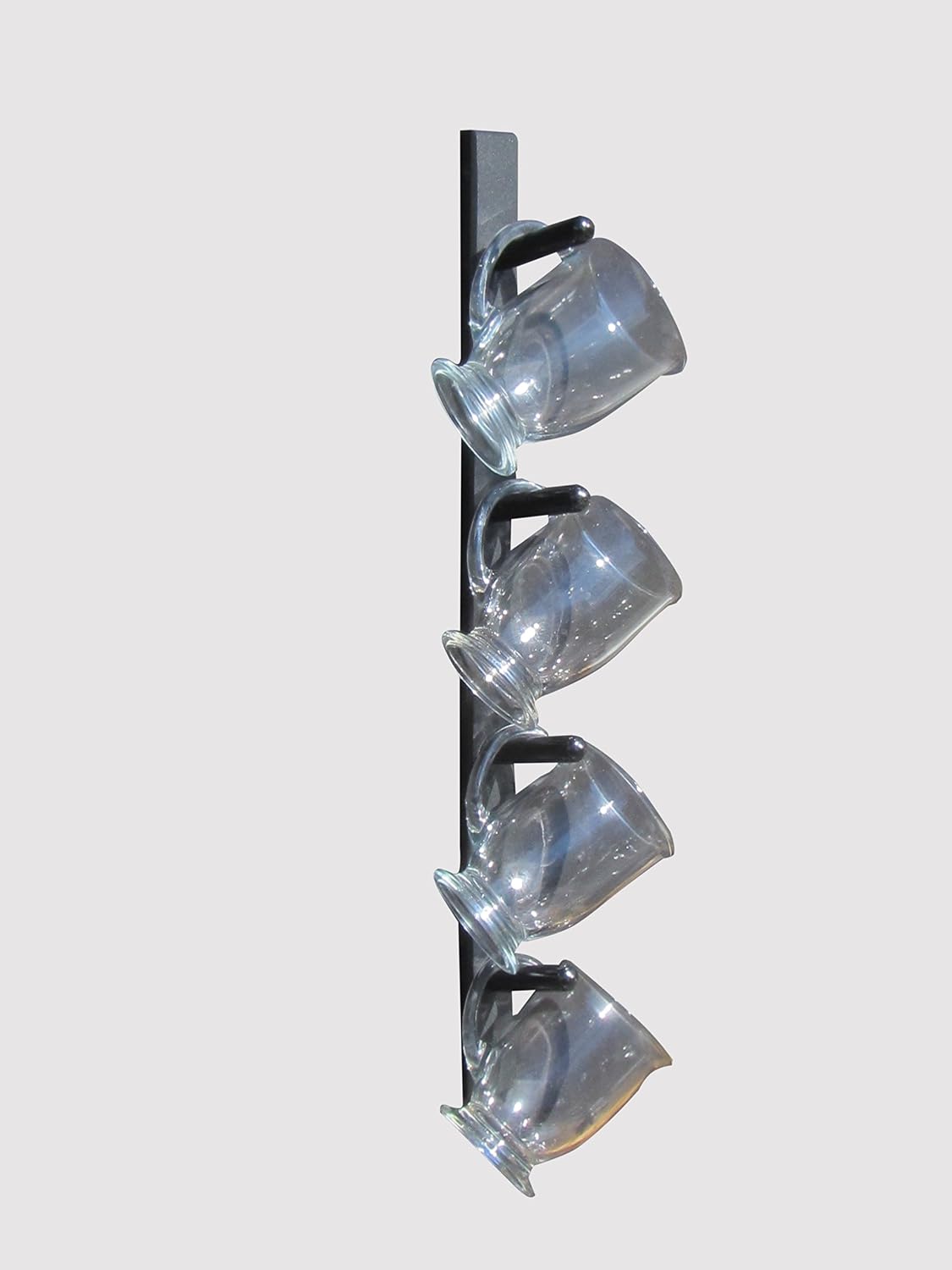 Coffee Cup/Tea Cup Vertical Holder (Made in the USA) (Black) image 2