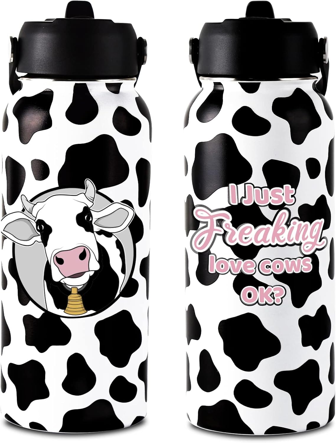 Lukisesy Cow Cup Best Cow Tumbler Gifts for Women Gifts
