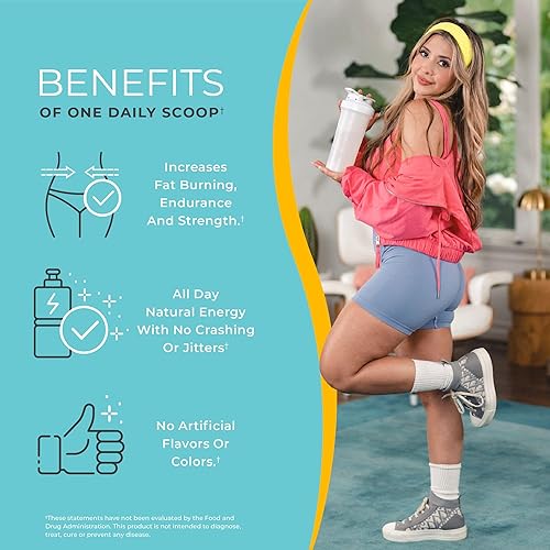 Miniatura 3 de One Sol Pre-entrenamiento para mujeres, mayor concentración y concentración, sin nerviosismo ni choque, ingredientes naturales, 100% vegano, sin