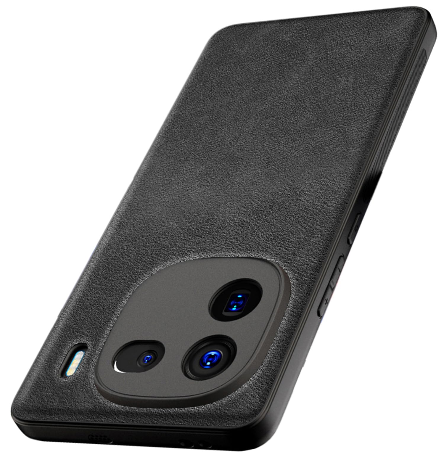 Kapa Tux Leather Back Cover for IQOO 12 (5G) | Slim Shockproof Camera Protection Bumper Case (Black) (B0D2DC55XJ) Amazon Price History, Amazon Price Tracker